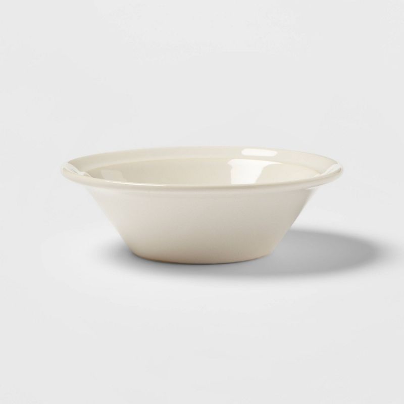 Photo 1 of 15oz Porcelain Woodbridge Cereal Bowls White - Threshold™
