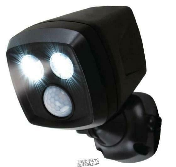 Photo 1 of Handy Brite 500 Lumens Cordless Motion-Activated Sensor LED Spotlight Outdoor
