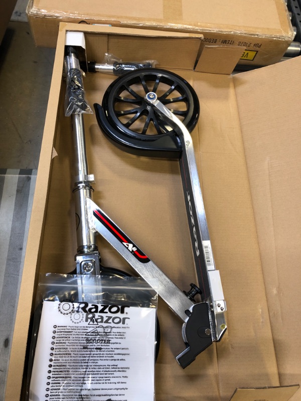 Photo 2 of Razor - A6 Kick Scooter - Silver