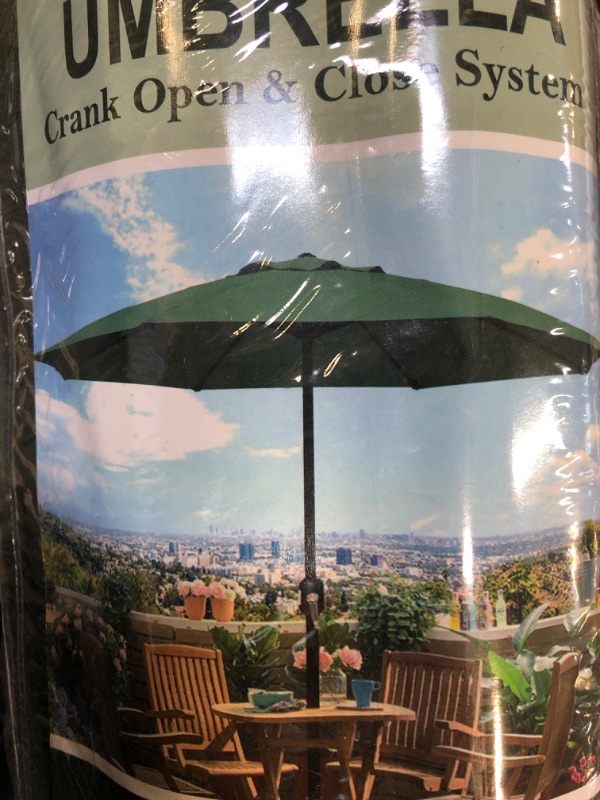 Photo 1 of 9 feet patio umbrella 