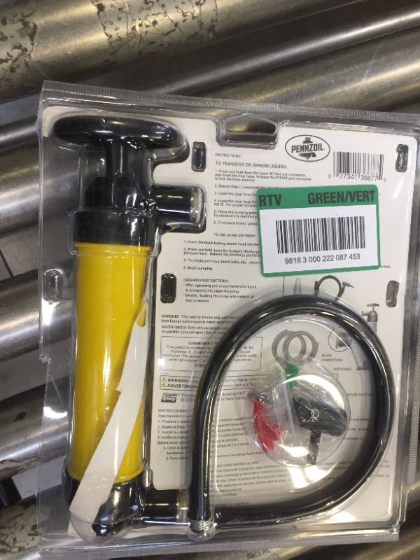 Photo 1 of 9.62 in. Multi-Use Hand Pump
