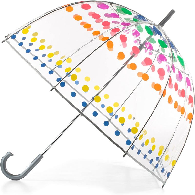 Photo 2 of Totes Clear Bubble Umbrella, Dots