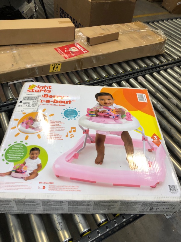 Photo 1 of Bright Starts Walk-A-Bout Walker, Juneberry Delight
