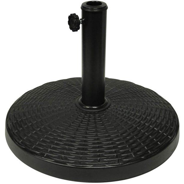 Photo 1 of Blissun 22 lbs Heavy Duty Patio Market Umbrella Base Stand (16.5")