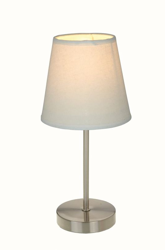 Photo 1 of Simple Designs Home LT2013-WHT Mini lamp, White