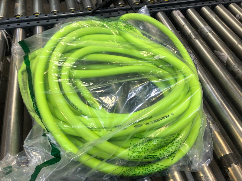 Photo 2 of 5/8 in. x 100 ft. ZillaGreen Garden Hose with 3/4 in. GHT Fittings