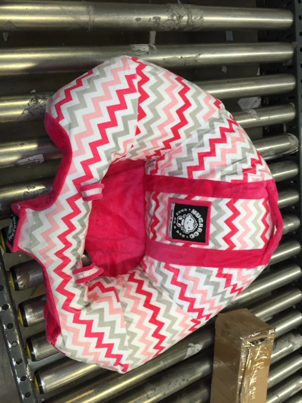 Photo 2 of The Original Hugaboo Infant Sitting Chair - Pink Chevron
