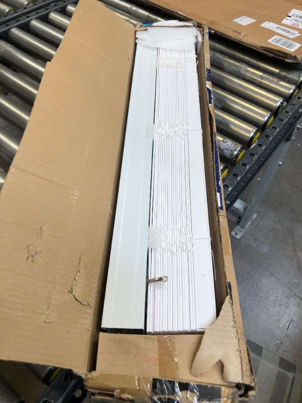 Photo 1 of 2" Cordless Faux Wood Blind 28.375" W x 36" H
