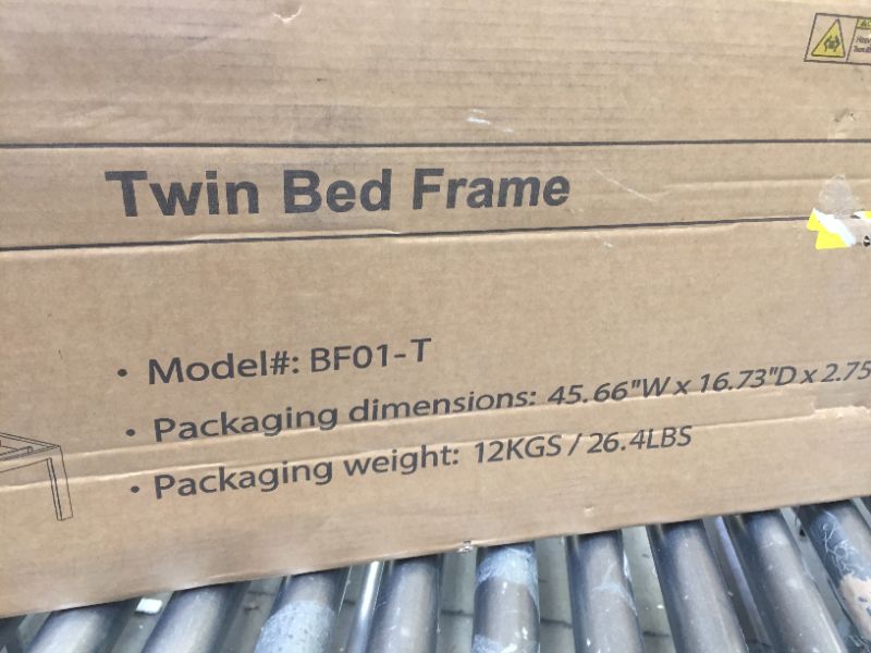 Photo 6 of TWIN METAL BED FRAME
