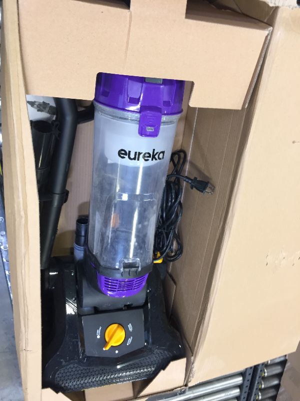 Photo 3 of eureka NEU182B PowerSpeed Bagless Upright Vacuum Cleaner, Lite, Purple
