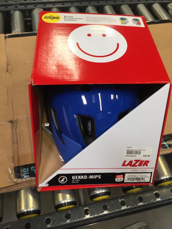 Photo 2 of Lazer Kid's Gekko MIPS Helmet  blue kids unisize 50-56
