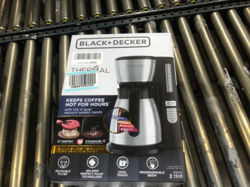 Photo 5 of BLACK+DECKER CM2045B-1, 12-Cup
