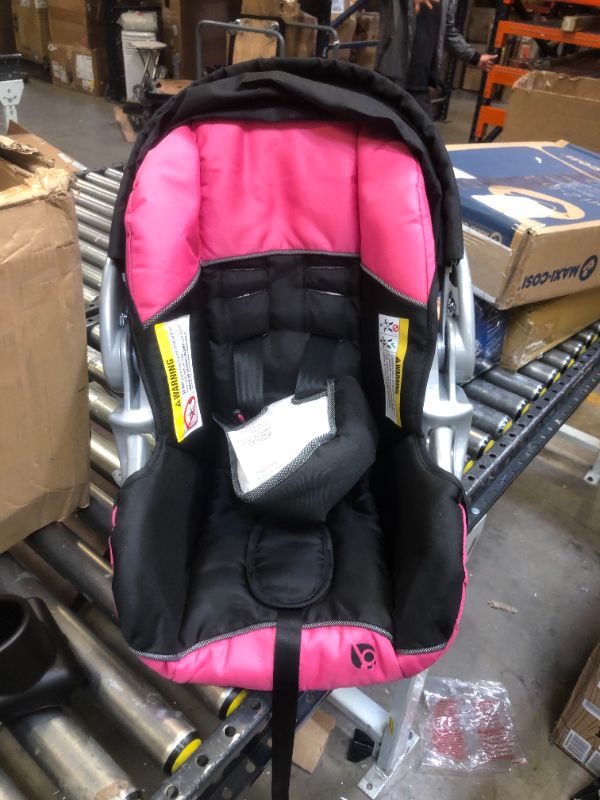 Photo 7 of Baby Trend Expedition Travel System, Bubble Gum