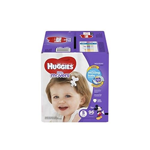 Photo 1 of Barcode for HUGGIES Little Movers Diapers, Size 5, 96 Count 