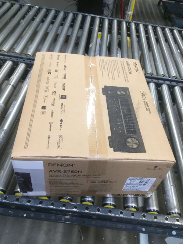 Photo 3 of Denon AVR-S760H 7.2-Channel Home Theater AV Receiver 8K Video Ultra HD 4K/120 - (New 2021)
FACTORY SEALED