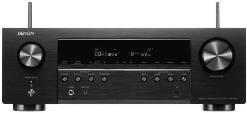 Photo 1 of Denon AVR-S760H 7.2-Channel Home Theater AV Receiver 8K Video Ultra HD 4K/120 - (New 2021)
FACTORY SEALED