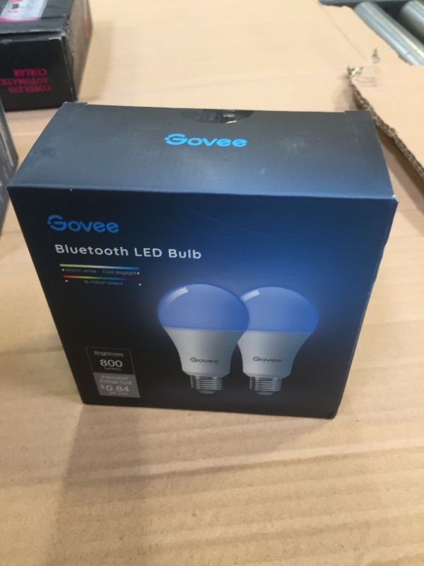 Photo 3 of Govee Smart Light Bulbs, RGB Color Changing Light Bulbs Work with Alexa & Google Assistant, 9W 60W Equivalent A19, Brightness Dimmable & Tunable White LED Light Bulb, No Hub Required, 2 Pack
