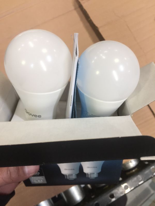 Photo 2 of Govee Smart Light Bulbs, RGB Color Changing Light Bulbs Work with Alexa & Google Assistant, 9W 60W Equivalent A19, Brightness Dimmable & Tunable White LED Light Bulb, No Hub Required, 2 Pack
