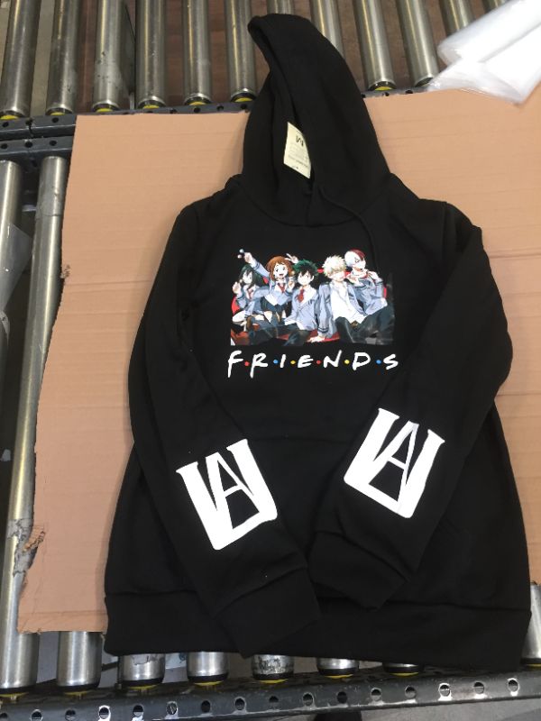 Photo 1 of MEDIUM ANIME HOODIE BLACK