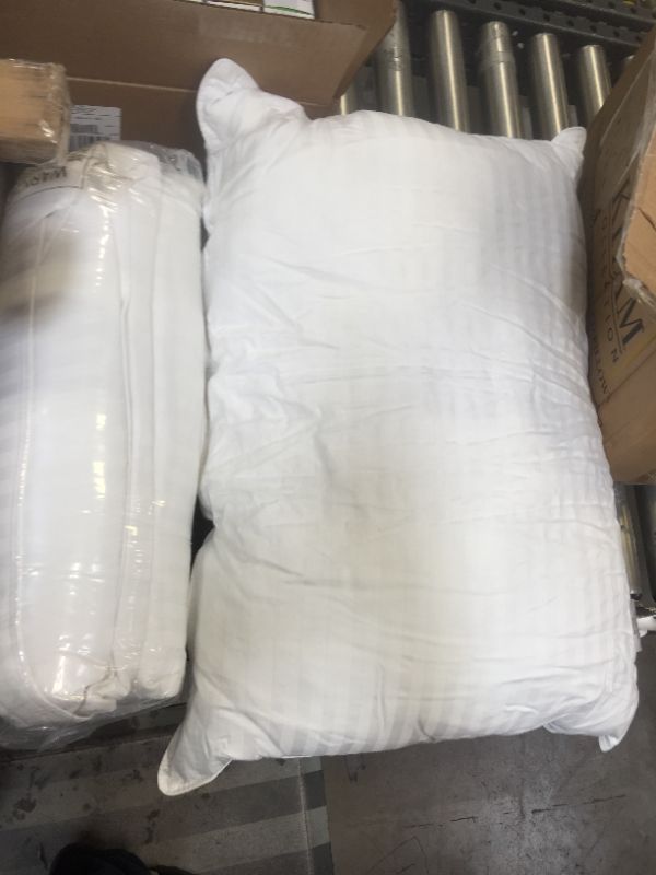 Photo 3 of Beckham Hotel Collection Bed Pillows for Sleeping - Queen Size, Set of 2 - Cooling, Luxury Gel Pillow for Back, Stomach or Side Sleepers
