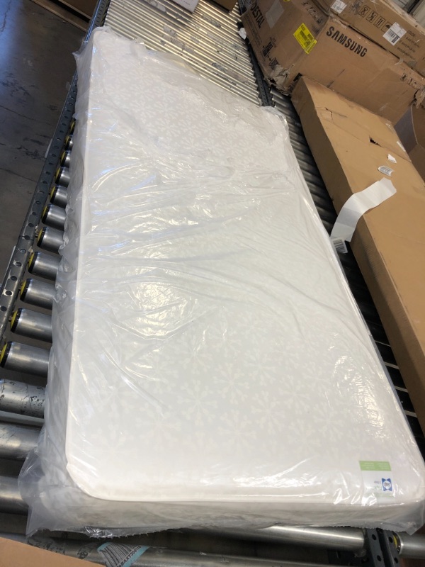 Photo 2 of Sealy FlexCool 2-Stage Crib Mattress, White