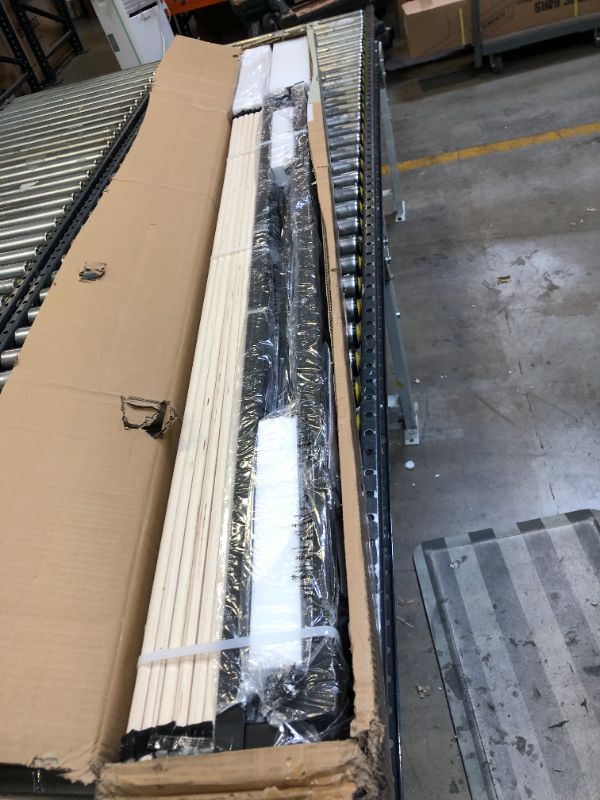 Photo 4 of ZINUS Joseph Metal Platforma Bed Frame / Mattress Foundation / Wood Slat Support / No Box Spring Needed / Sturdy Steel Structure