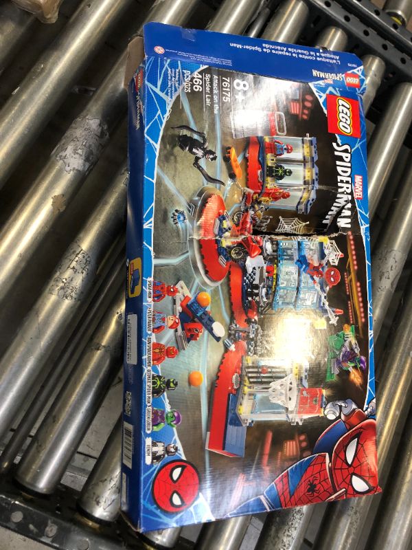 Photo 3 of LEGO Marvel Spider-Man Attack on The Spider Lair 76175 Cool Building Toy, Featuring The Spider-Man Headquarters; Includes Spider-Man, Green Goblin and Venom...
