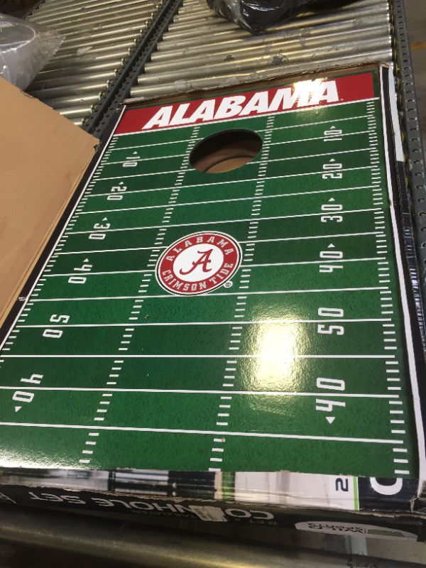 Photo 1 of CAA College Cornhole Boards, 2' x 3 Design by Wild Sports - Comes with 8 corn hole bags in team colors, Great for Football Tailgates