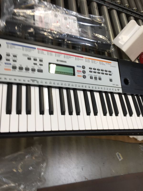 Photo 7 of Yamaha YPT-260 61 Key Portable Keyboard with Power Adapter
