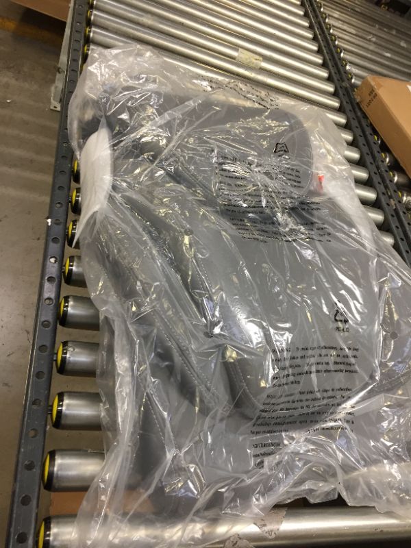Photo 1 of Serta AIR Bonded Leather Task Chair, Light Gray (CHR200004)