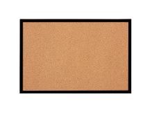 Photo 1 of Quartet Cork Board Bulletin Board 2' x 3' Framed Corkboard Black Frame Decora...
