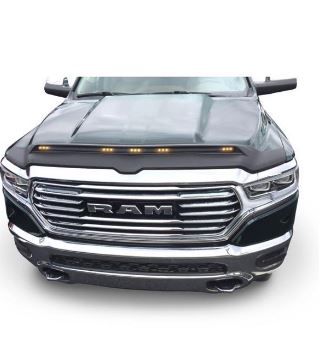 Photo 1 of Auto Ventshade
AVS 2019 Dodge Ram 1500 Aeroskin Low Profile Hood Shield w/ Lights - Black
