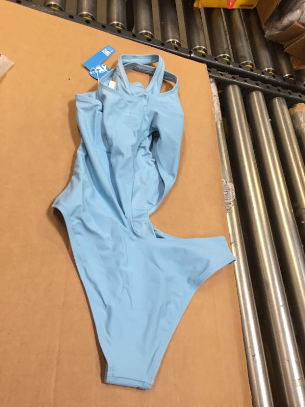 Photo 1 of Bermuda Bliss Asymmetrical Cutout One Piece Swimsuit  S
