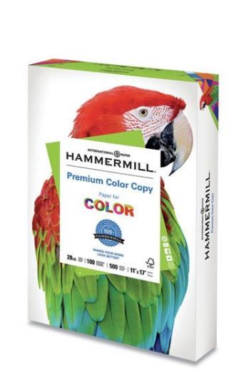 Photo 1 of 3   Hammermill Color Copy Paper, 100 Brightness, 11 x 17 Inches, 28 lb, 500 Sheets (
