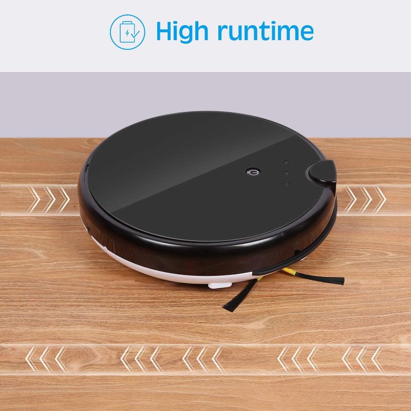 Photo 1 of AQwzh FR-6 Robotic Vacuum Cleaner, 1800Pa Strong Suction, App Control, Automatic Self-Charging Robot Vacuum for Pet Hair, Hard Floor,
