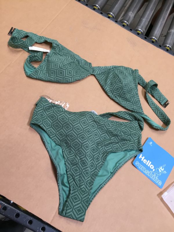 Photo 1 of 2 piece swim suit L