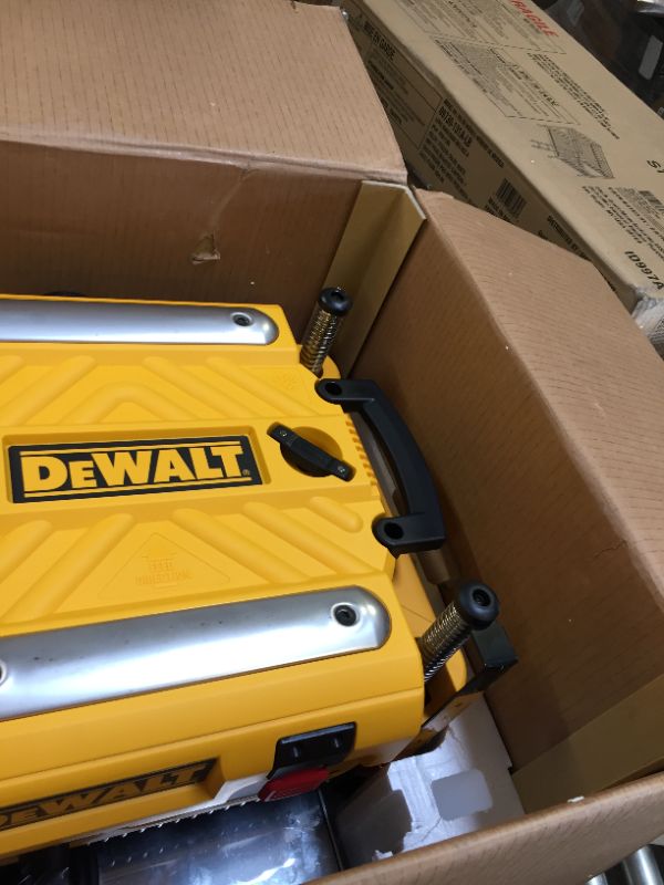 Photo 2 of DEWALT Thickness Planer, Two Speed, 13-Inch (DW735X)
