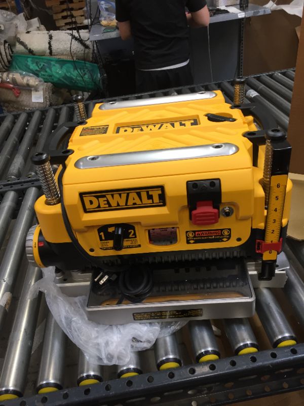 Photo 3 of DEWALT Thickness Planer, Two Speed, 13-Inch (DW735X)
