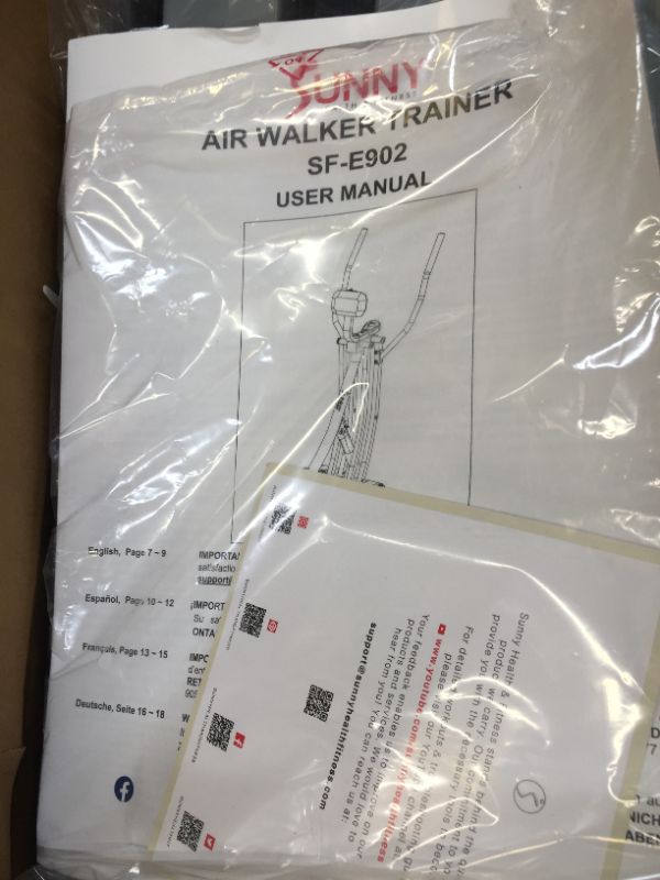 Photo 1 of Sunny Health and Fitness Sf-e902 Air Walk Trainer