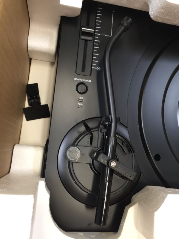 Photo 3 of Audio-Technica AT-LP120XUSB-BK Direct-Drive Turntable (Analog & USB), Fully Manual, Hi-Fi, 3 Speed, Convert Vinyl to Digital, Anti-Skate and Variable Pitch Control Black
