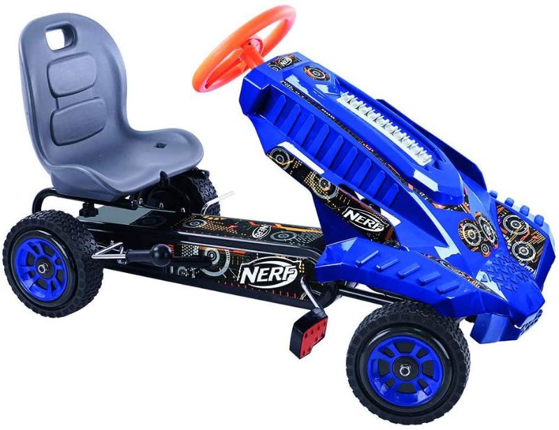 Photo 1 of Hauck Nerf Striker Go Kart Ride On, Blue and Orange
