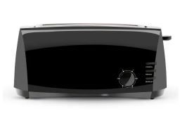 Photo 1 of Elite Gourmet 4 Slice Long Slot Cool Touch Toaster, Black
