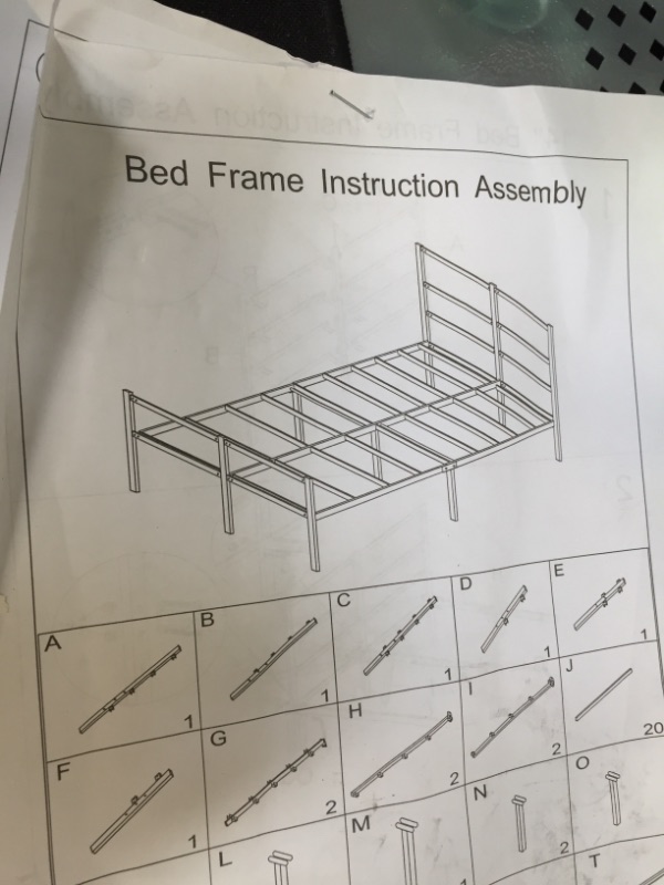 Photo 2 of BED FRAME FULL SIZE 