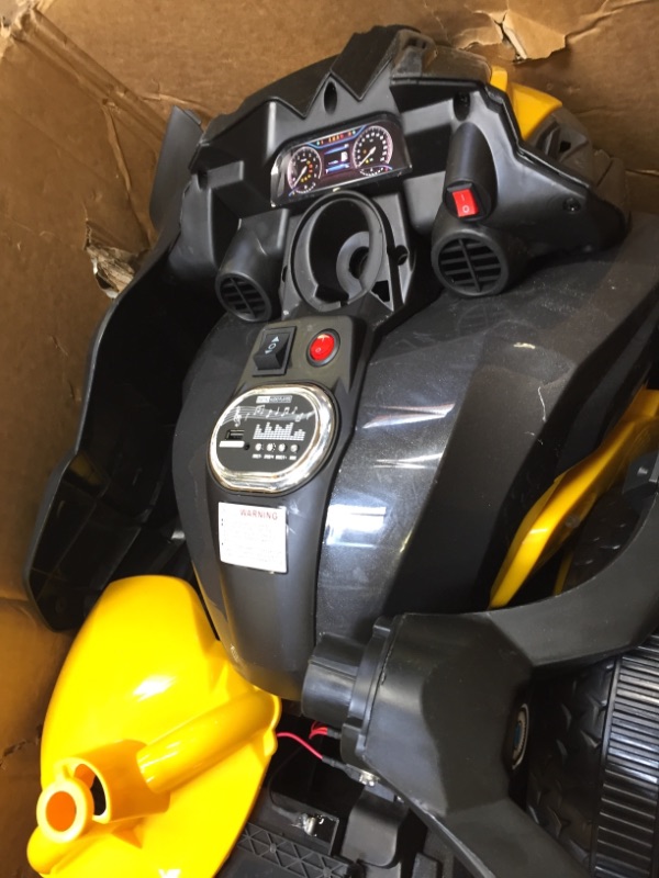 Photo 3 of CAT 6V Battery Powered ATV, Yellow TODDLERS 