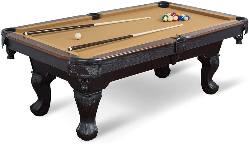 Photo 1 of EastPoint Sports Billiard Pool Table 87 Inch or Cover - Scratch Resistant Top Rail, Built-in Durable Leg Levelers – Perfect for Family Game Room
