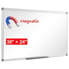 Photo 1 of Aluminum Alloy Frame Wall Mounted Whiteboard, 36" X 24"
