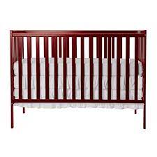 Photo 1 of Dream On Me Synergy 5-in-1 Convertible Crib in Cherry, Greenguard Gold Certified
