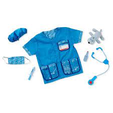 Photo 1 of Melissa & Doug Veterinarian Role Play Costume Dress-Up Set (9 pcs)
