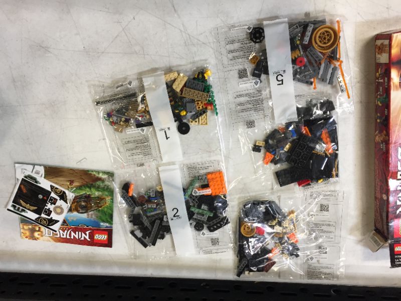 Photo 2 of LEGO NINJAGO Legacy Boulder Blaster 71736 Airplane Toy Featuring Collectible Figurines, New 2021 (449 Pieces)
