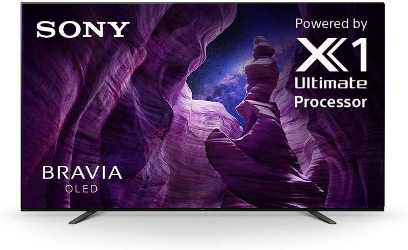 Photo 1 of Sony A8H 55-inch TV: BRAVIA OLED 4K Ultra HD Smart TV with HDR and Alexa Compatibility - 2020 Model
